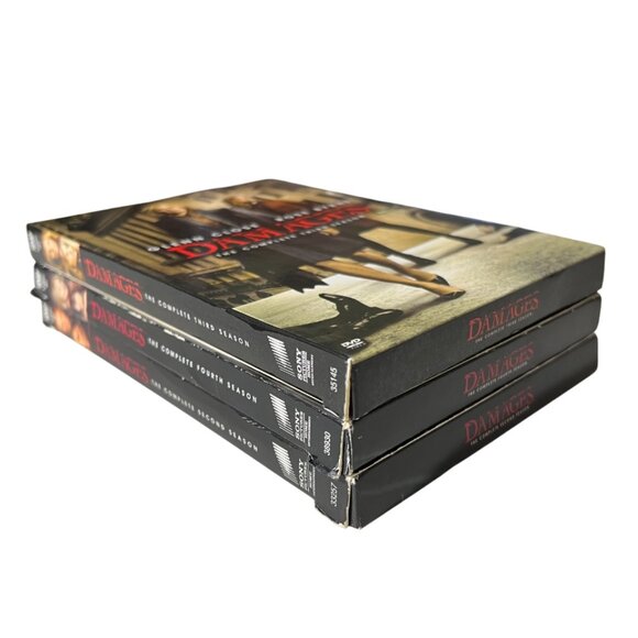 Damages TV Series DVD Seasons 2, 3, 4, Pre-owned - Picture 3 of 11